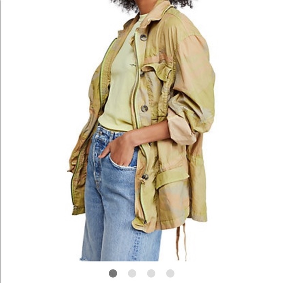 FREE PEOPLE Lead The Way Camo Jacket - Picture 2 of 8